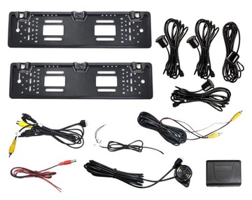 КОМПЛЕКТ 2 КАМЕРЫ ЗАДНЕГО ЗАДНЕГО НАБОРА + ПЕРЕДНИЕ И ЗАДНИЕ ДАТЧИКИ