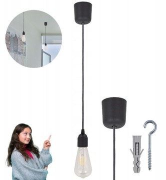 LAMPA WISZĄCA SUFITOWA OPRAWA ZWIS LOFT LED