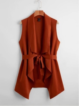 SHEIN NARZUTKA KAMIZELKA ASYMETRYCZNA RXS C416083