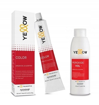 Alfaparf YELLOW COLOR Farba + woda utleniona 150ml