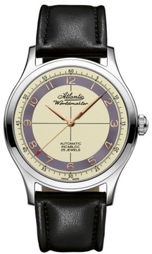 ZEGAREK + grawer Męski ATLANTIC WORLDMASTER THE ORIGINAL 53754.41.93RB