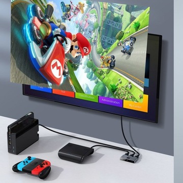РАЗВЕТВИТЕЛЬ BASEUS 2x FULL HDMI 4K 30 Гц