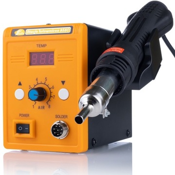 СТАНЦИЯ ДЛЯ ПАЙКИ ГОРЯЧИМ ВОЗДУХОМ, МАШИНА ДЛЯ СВАРКИ ПЛАСТМАССОВ 858D