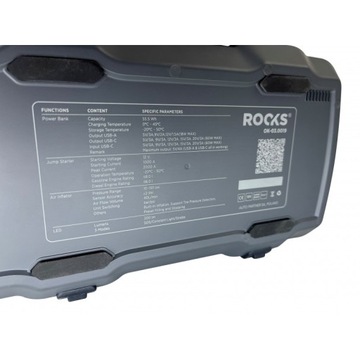ROKS SUPER STARTING BOOSTER с компрессором 12В-1000/2000А 10 БАР 55,5 Втч