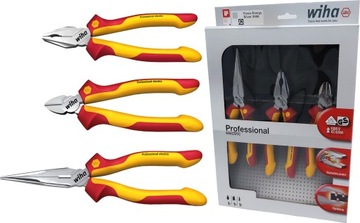 Набор профессиональных изолированных клещей Wiha