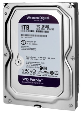 Жесткий диск Western Digital 1 ТБ SATA WD10PURZ