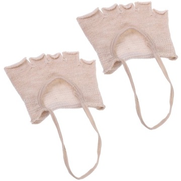 5 TOE SKARPETY KOBIETY TOE TOPPER SKARPETKI CZARNE OBCASY LLWL