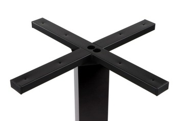 SH-5002-7/B Основание стола - 55х55 см - цвет черный - для столешницы 90х90 см