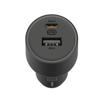 Автомобильное зарядное устройство Xiaomi Car Charger 67 Вт (USB-A + Type-C)