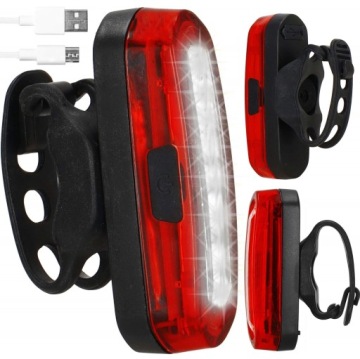 ЗАДНИЙ ВЕЛОСИПЕДНЫЙ ФОНАР USB-СВЕТОДИОД ДЛЯ ЗАДНЕГО МОЩНОГО ОСВЕЩЕНИЯ ДЛЯ ВЕЛОСИПЕДНОГО АККУМУЛЯТОРА