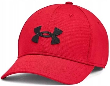 Czapka z daszkiem UA męska bejsbolówka Under Armour Blitzing czerwona