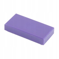 Lego Tile 1x2 DPurple 3069b 4613192 1szt U