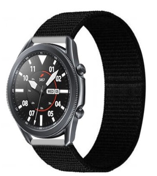 Pasek 22mm Garmin Venu Fenix 5 6 7 Nylonowy czarny