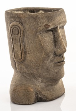 OSŁONKA NA DONICZKĘ GŁOWA TWARZ BETONOWA DONICZKA