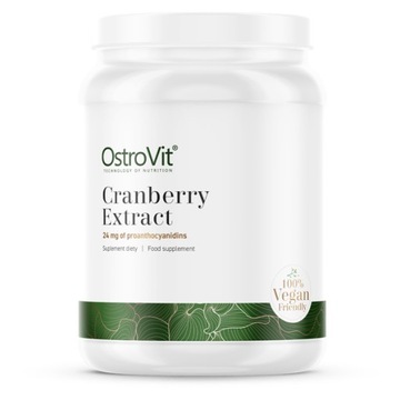 OSTROVIT CRANBERRY EXTRACT VEGE EKSTRAKT Z ŻURAWINY 100G UKŁAD MOCZOWY