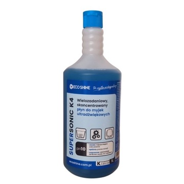1L ECO SHINE SUPERSONIC K4 (ULTRASONIC K3) Koncentrat do myjek ultradźwięk