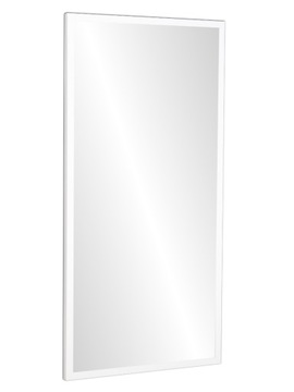 LUSTRO 115X55 w RAMIE wąskiej PREMIUM białe czarne