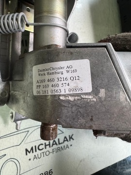 MERCEDES A TŘÍDA W169 SERVO  SLOUPEC ŘÍDÍCÍ 169460596 1695452932