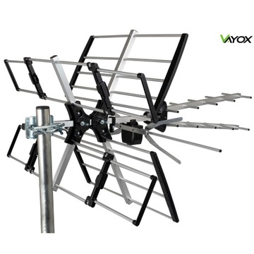ANTENA KIERUNKOWA TV DVB-T2 COMBO MUX8 4K VAYOX