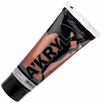 Farba akrylowa Renesans metaliczna 3 2miedź 200 ml