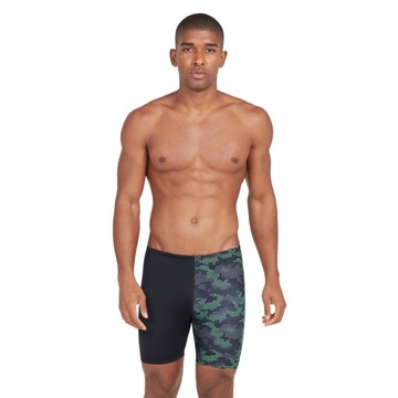 Kąpielówki męskie ZOGGS CAMO Print Mid Jammer 85 cm