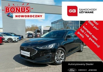 Ford Focus IV 2024 Ford Focus 155KM mHEV Automat A7 TitaniumX SalonPL SerwisASO FV23 Gwaeranc