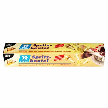 ZESTAW RĘKAW CUKIERNICZY+3 KOŃCÓWKI (10) RED PLAST