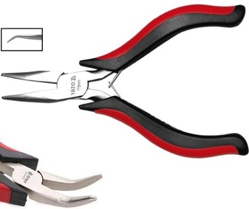 SZCZYPCE WYDŁUŻONE WYGIĘTE MINI 115MM YATO