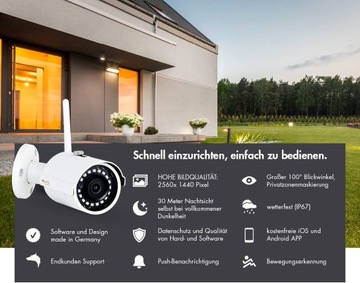 НАРУЖНАЯ IP-КАМЕРА Lupus LE202 3MP WiFi E3034