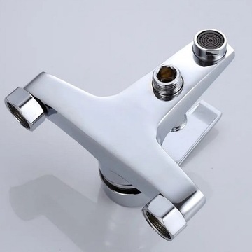 НАСТЕННЫЙ Смеситель для ванны и душа, смеситель для ванны и душа, ХРОМНЫЙ НАБОР