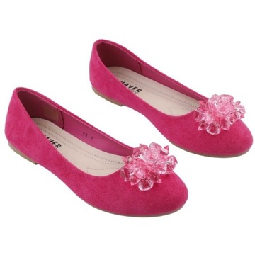 РОЗОВЫЕ ЖЕНСКИЕ БАЛЕТКИ, РАЗДВИЖНЫЕ С БАНТОМ, ГЛАДКИЕ ВНУТРИ, ЭКО КОЖА