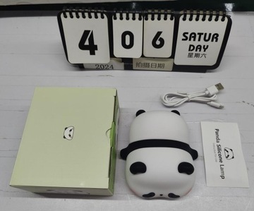 СВЕТОДИОДНАЯ НОЧНИЦА PANDA СИЛИКОНОВАЯ НАСТОЛЬНАЯ ЛАМПА С СЕНСОРНЫМ USB-УПРАВЛЕНИЕМ