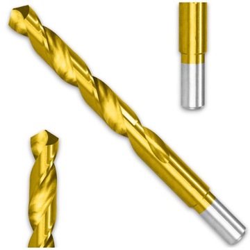 WIERTŁO DO METALU TYTANOWE FI 15.5mm TYTAN HSS-TiN
