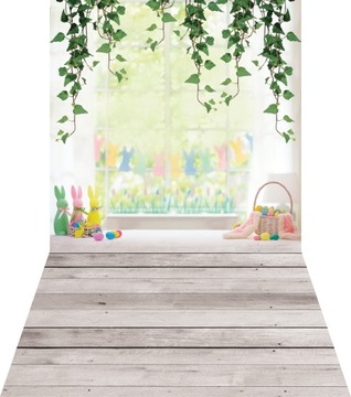 TŁO tła WIELKANOCNE, wiosna 160x400 WLKN062