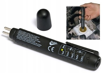 TESTER MIERNIK PŁYNU HAMULCOWEGO DOT3 DOT4 5 DIOD