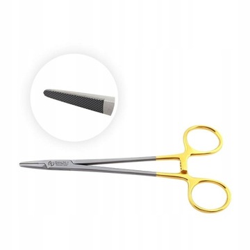 Igłotrzymacz imadło Mayo-Hegar TC Gold 14 cm