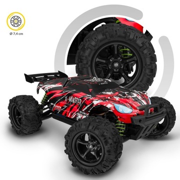 Автомобиль Автомобиль с дистанционным управлением 4x4 100м 45км/ч КОРПУС x2