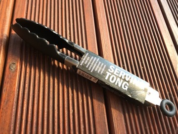 ЩИПЦЫ КУХОННЫЕ СТАЛЬНЫЕ УНИВЕРСАЛЬНЫЕ ДЛЯ ПОДАЧИ ЕДЫ НА ГРИЛЛЕ 27см