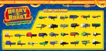 Набор из 10 шт. READY2ROBOT SLIME WEAPON SURPRISE WEAPON