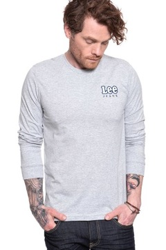 LEE CHEST LOGO TEE MĘSKA KOSZULKA Z DŁUGIM RĘKAWEM LONGSLEEVE LOGO L