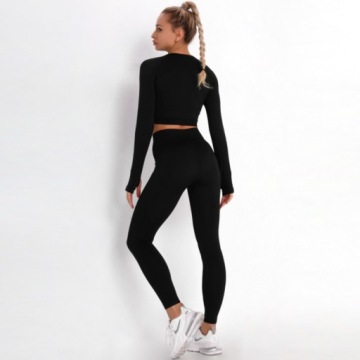 SPORTS SET топ бесшовные леггинсы для фитнеса S