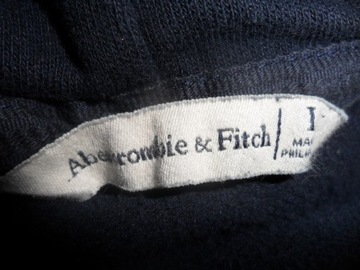 Abercrombie&Fitch-granatowa bluza L