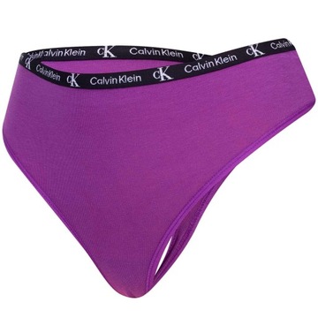 CALVIN KLEIN STRINGI DAMSKIE MAJTKI THONG 7PK WIELOKOLOROWE r.M