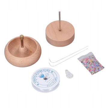 Bead Spinner DIY Frezowanie Toczenie Miska 10 cm