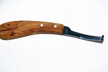 НОЖ ДВУХСТОРОННИЙ ДЛЯ НЕРЖАВЕЮЩИХ КОПЫТ И КОРРЕКЦИИ ОБРУЧКОВ