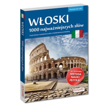 WŁOSKI 1000 Najważniejszych Słów EDGARD