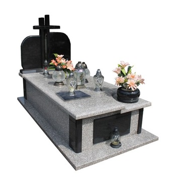 Подставка из закаленного стекла для GRANES, украшение КЛАДБИЩЕ, мотив, 52x30см