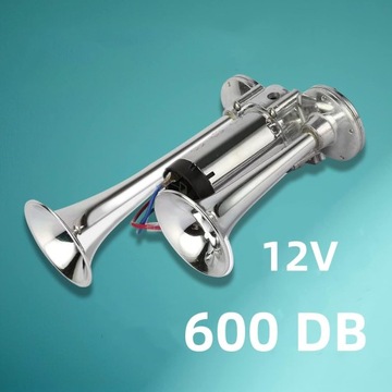 ДВОЙНАЯ ТРУБА С КОМПРЕССОРОМ ДЛЯ ЛЮБОГО ГРУЗОВИКА, ФУРГОНА, ЛОДКИ 12 В