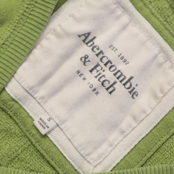 ABERCROMBIE & FITCH _ FIRMOWA CIEPŁA BLUZKA Z LOGO _ S/M