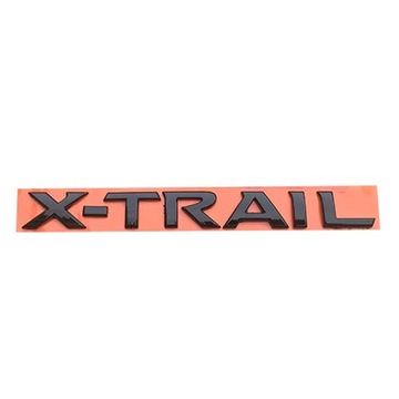 Черные наклейки на кузов Nissan X-TRAIL с эмблемой 23,5*2,5 см